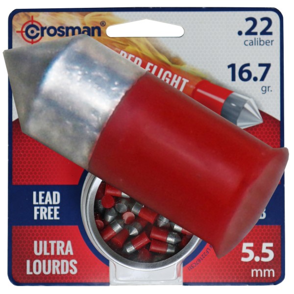 Crosman Powershot Diabolo Red Flight 5.5 mm 100 pcs. can